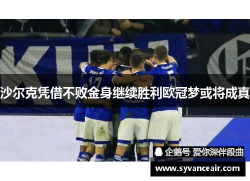 沙尔克凭借不败金身继续胜利欧冠梦或将成真